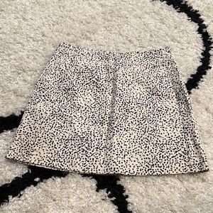 Urban Outfitters Black and White Mini Skirt